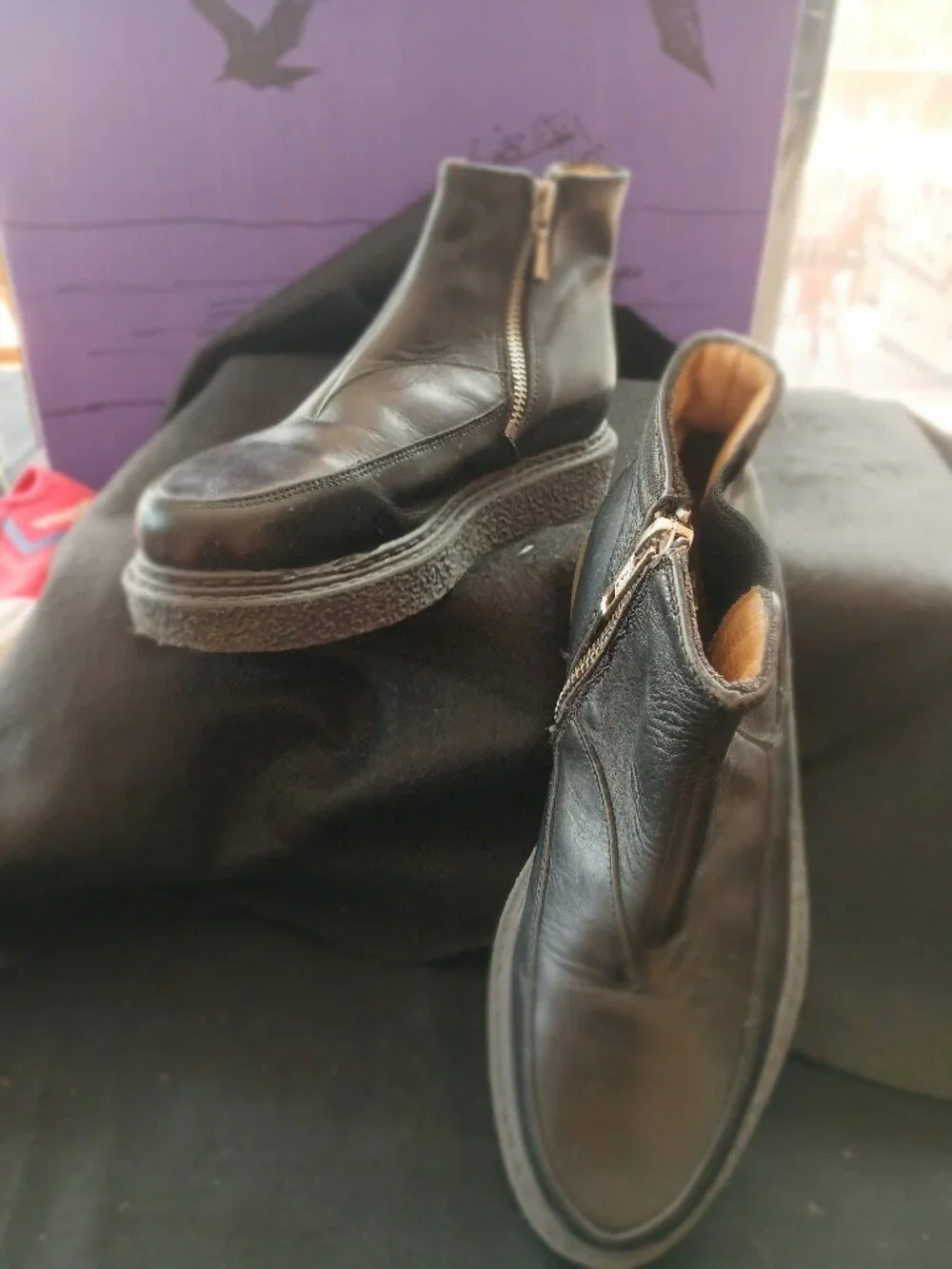 Pom d’Api French Leather Ankle Boots